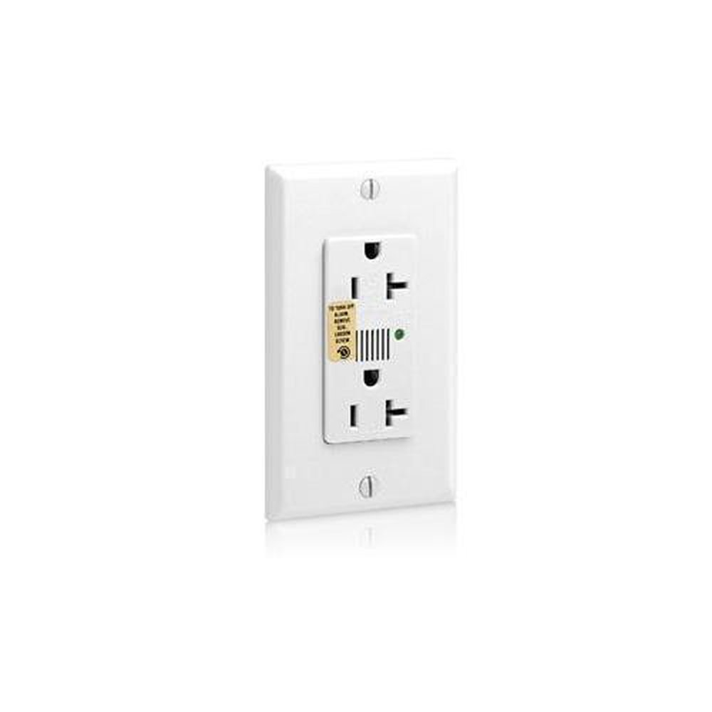7380-W LEVITON TVSS DUPLEX REC.