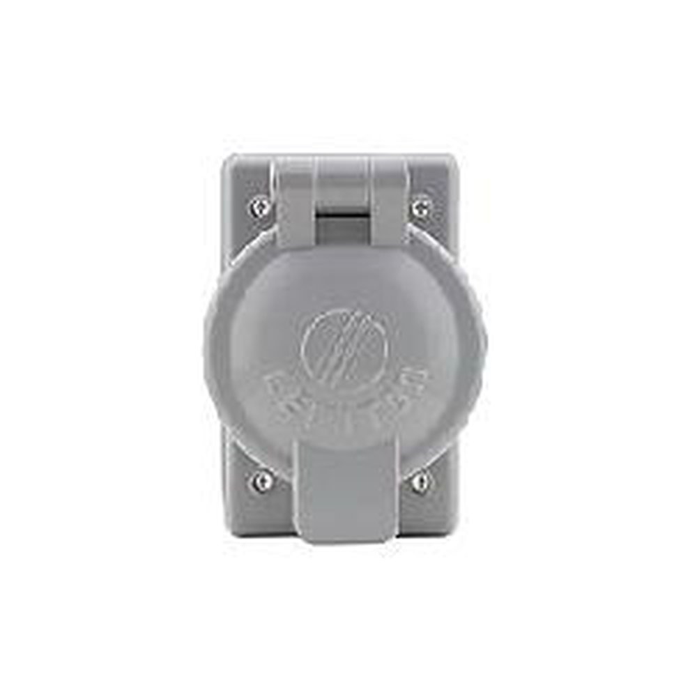 7770 LEVITON #2CD/RECEPTACLE COVER