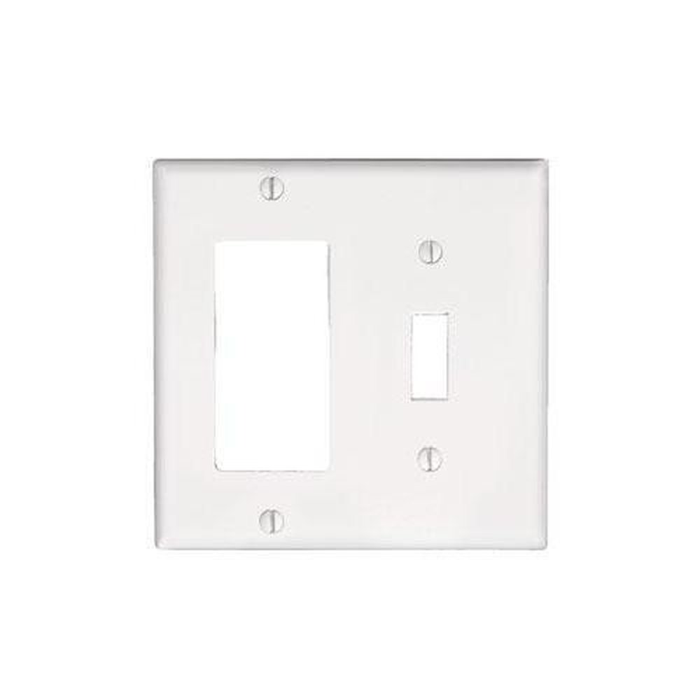 80405-W LEV 2G COMB PLATE