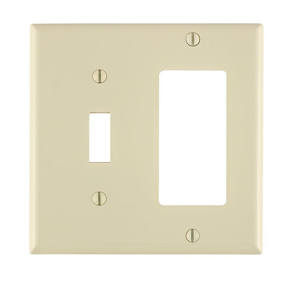 80707-T LEV 2G NYLON COMB PLATE W/1