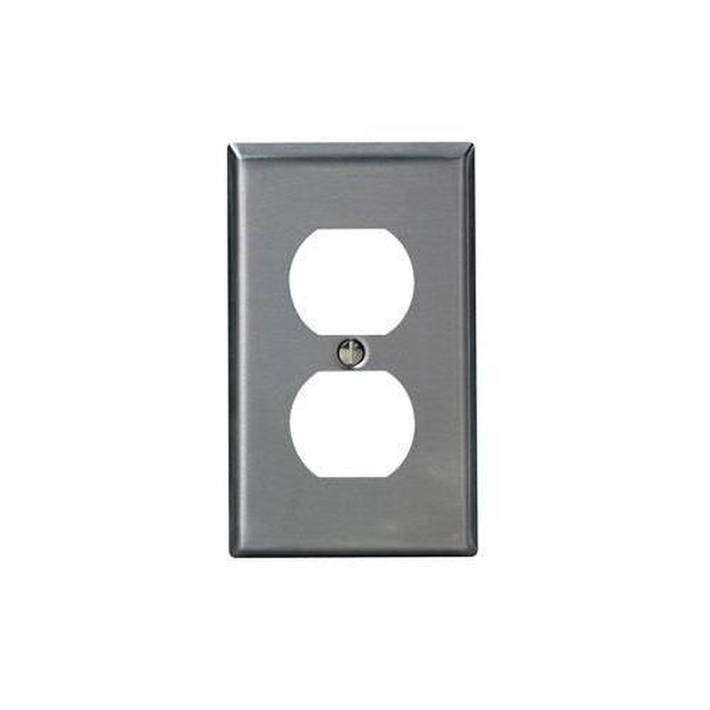 84003-40 LEV 1G PLATE W/1 DUPLEX