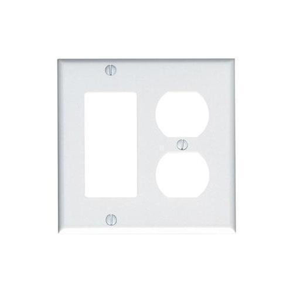 84455-40 LEV 2G COMB PLATE W/1