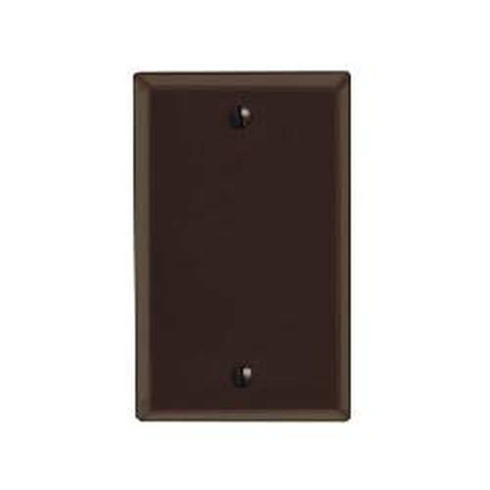 85014 LEV 1G PLATE BLANK BROWN