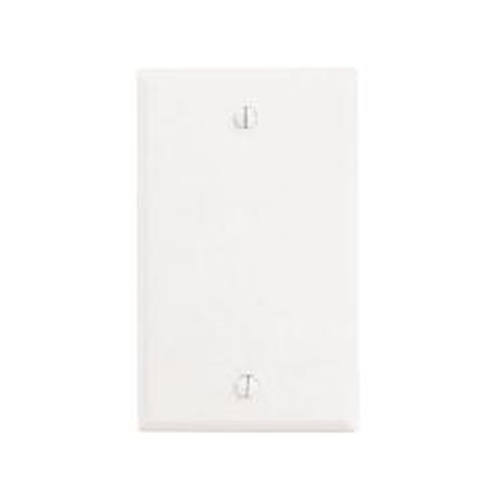 88014 LEV 1G PLATE BLANK WHITE