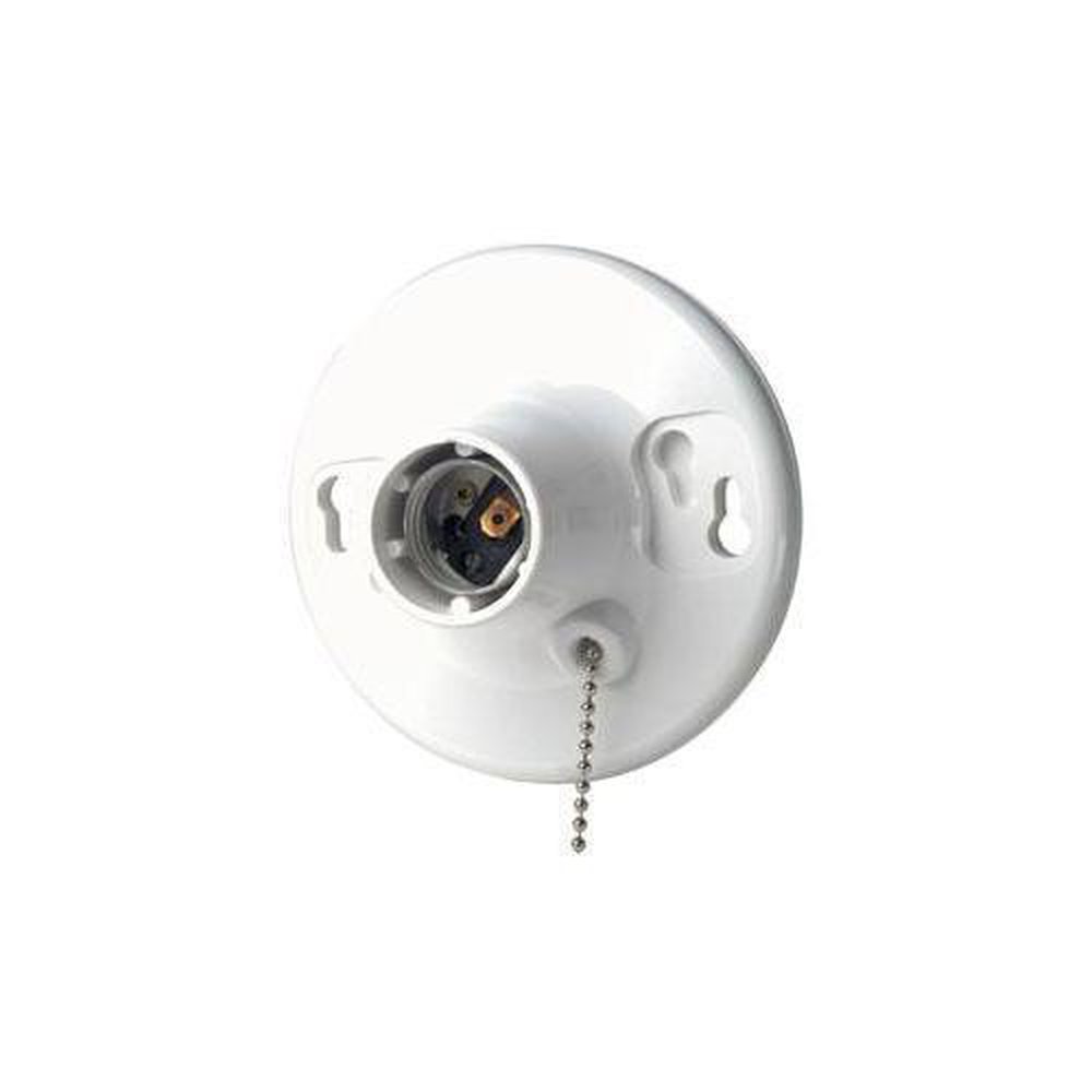 8827-CW4 LEV 1PC PULL CHAIN OUTLET