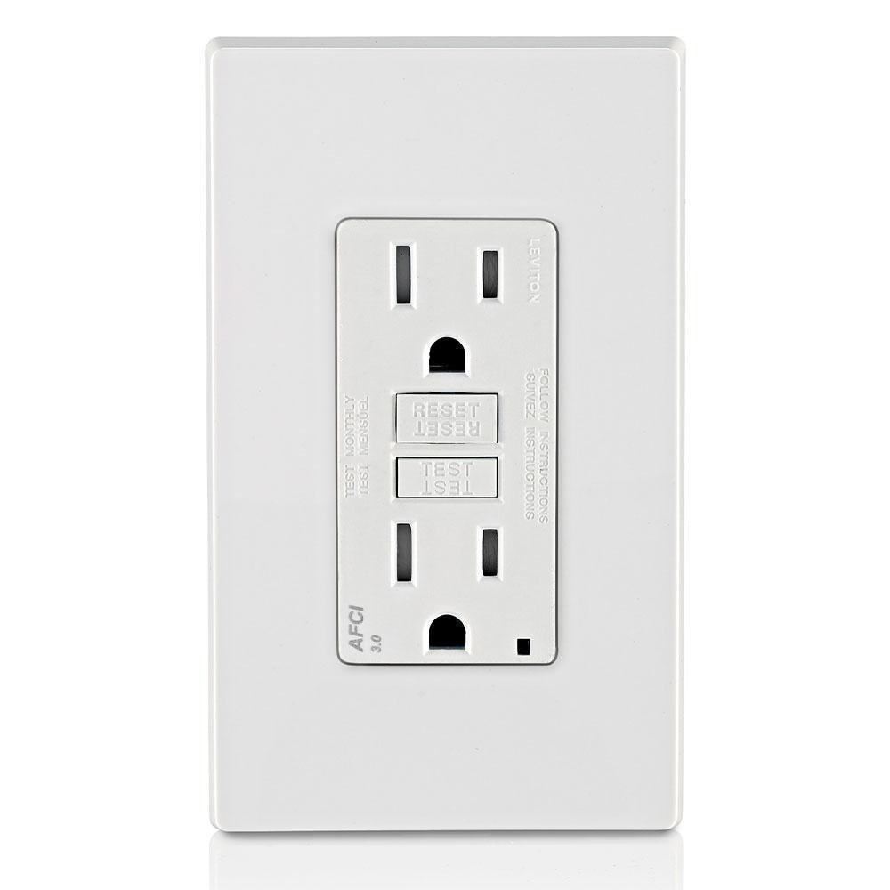 AFTR1-W LEV 15A/125V AFCI RECEP