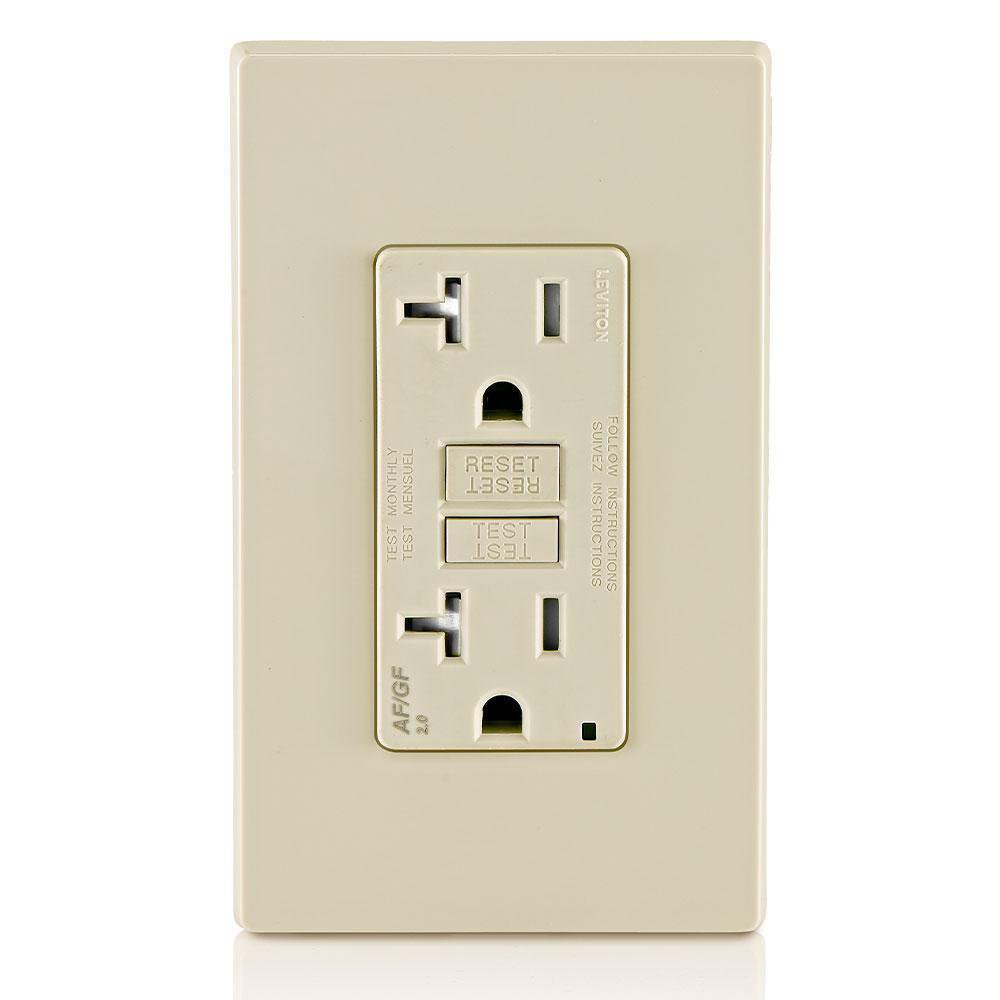 AGTR2-T LEVITON 20A TR AFCI/GFCI LA