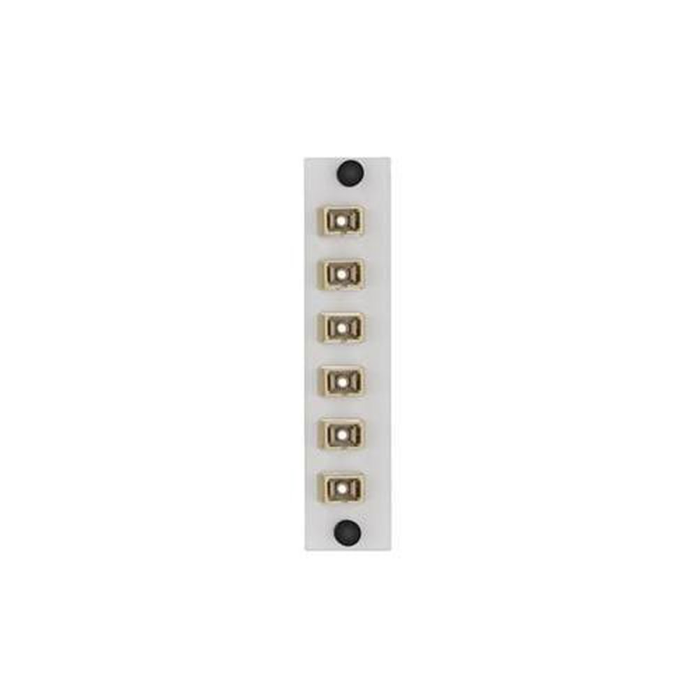 APLW6-SCM LEVITON LGX 6 PK 6 FBRS