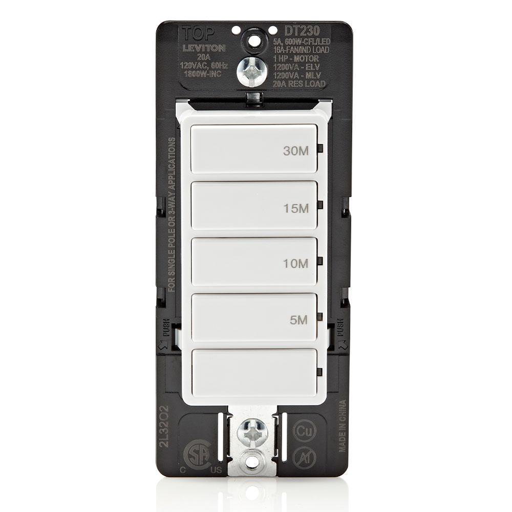 DT230-1LW LEVITON WH 20A SP3W DEC