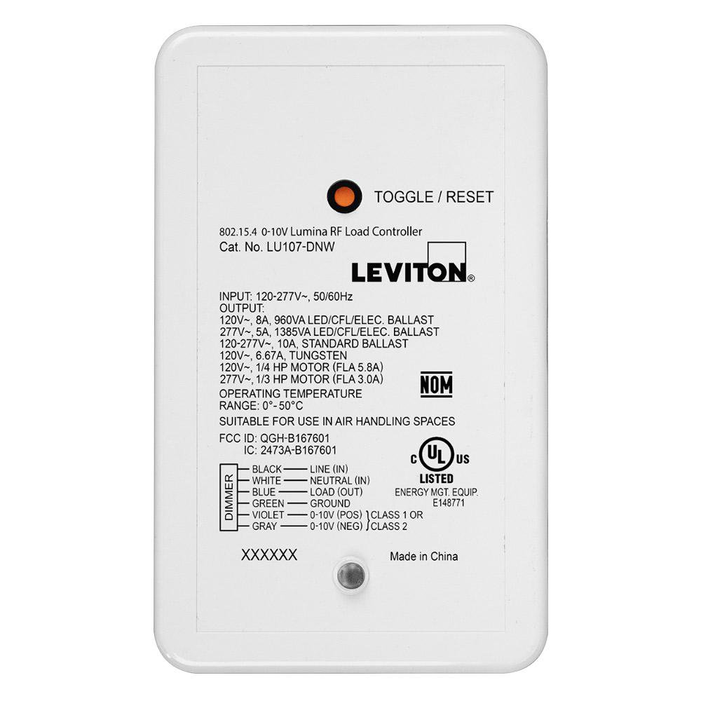 LU107-DNW LEVITON LUMINARF PHASE