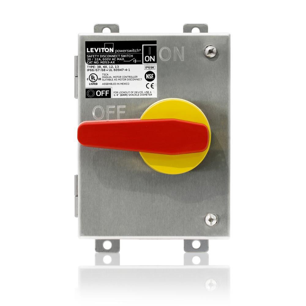 MDS3-AX LEVITON 32A DISCONNECT