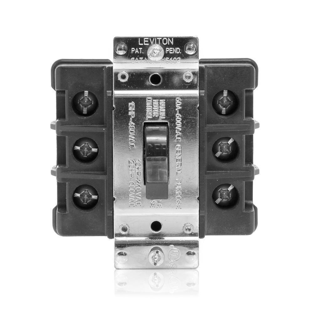 MS603-FW LEVITON 60A 3P FW MSS