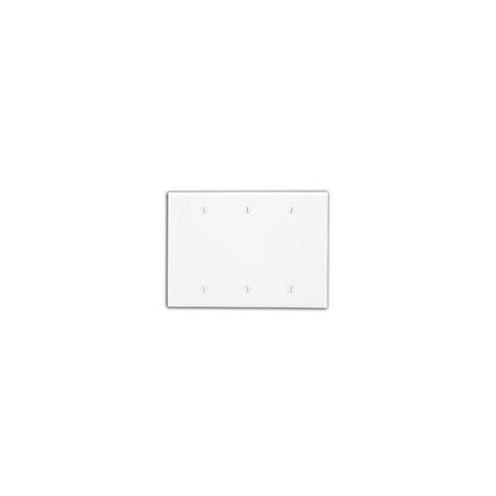 PJ33-W LEVITON MID NYL 3G BLANK WP
