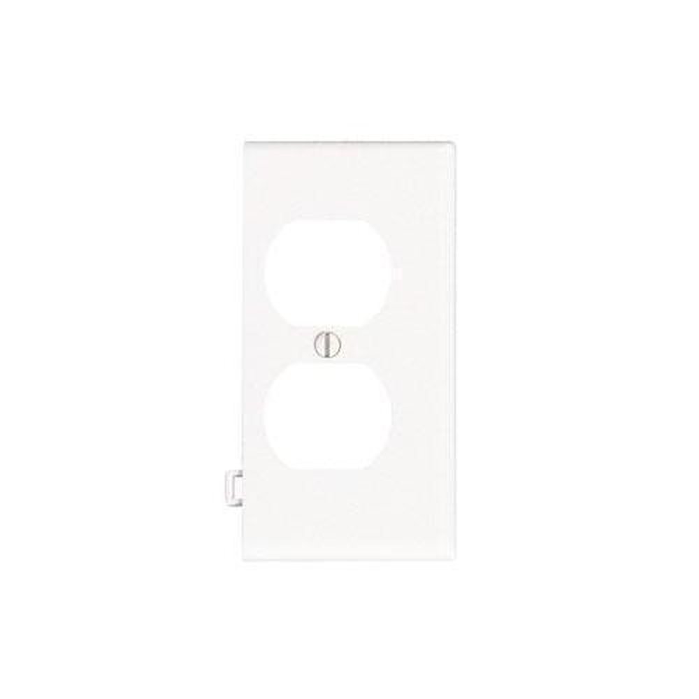 PSE8W LEV DUPLEX RECEPTACLE WHT