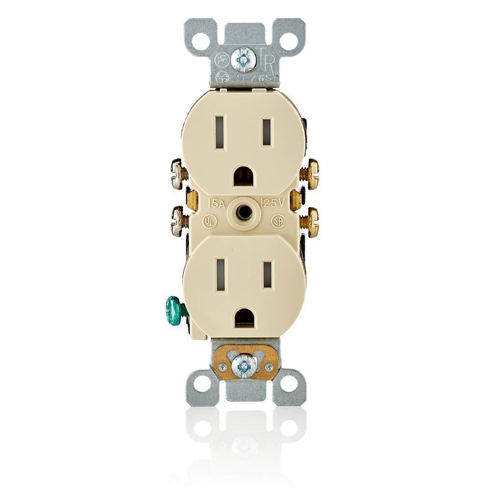 T5320-SI LEVITON 15A-125V TR DUPLEX RCPT 07847742934