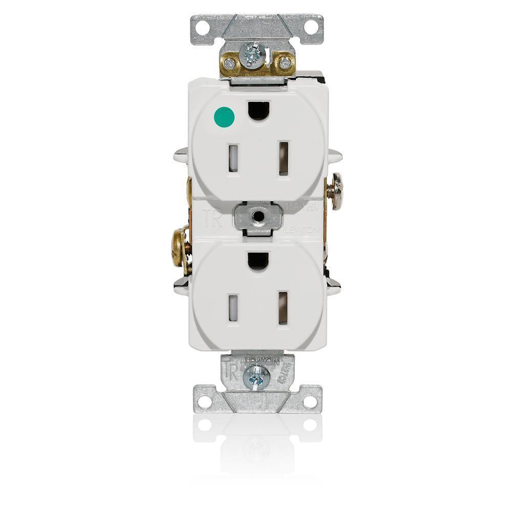 T8200-W LEVITON 15A 125V TR HG