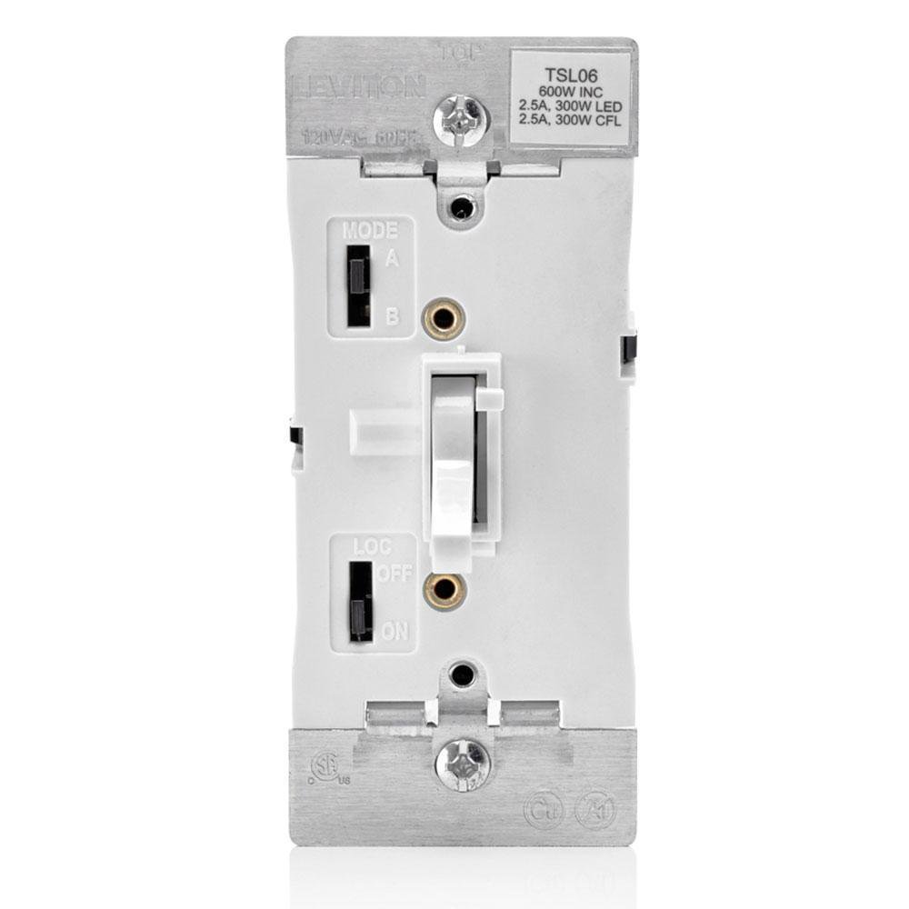 TSL06-1LW LEVITON TG SL DIMMER 600W
