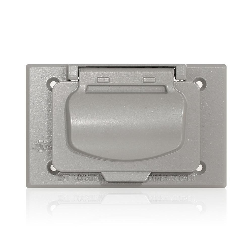 WM1HF-GY LEVITON HORIZ WEATHER