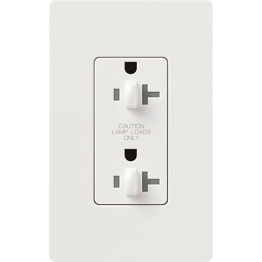 CAR-20-DDTR-WH LUTRON CLARO 20 A