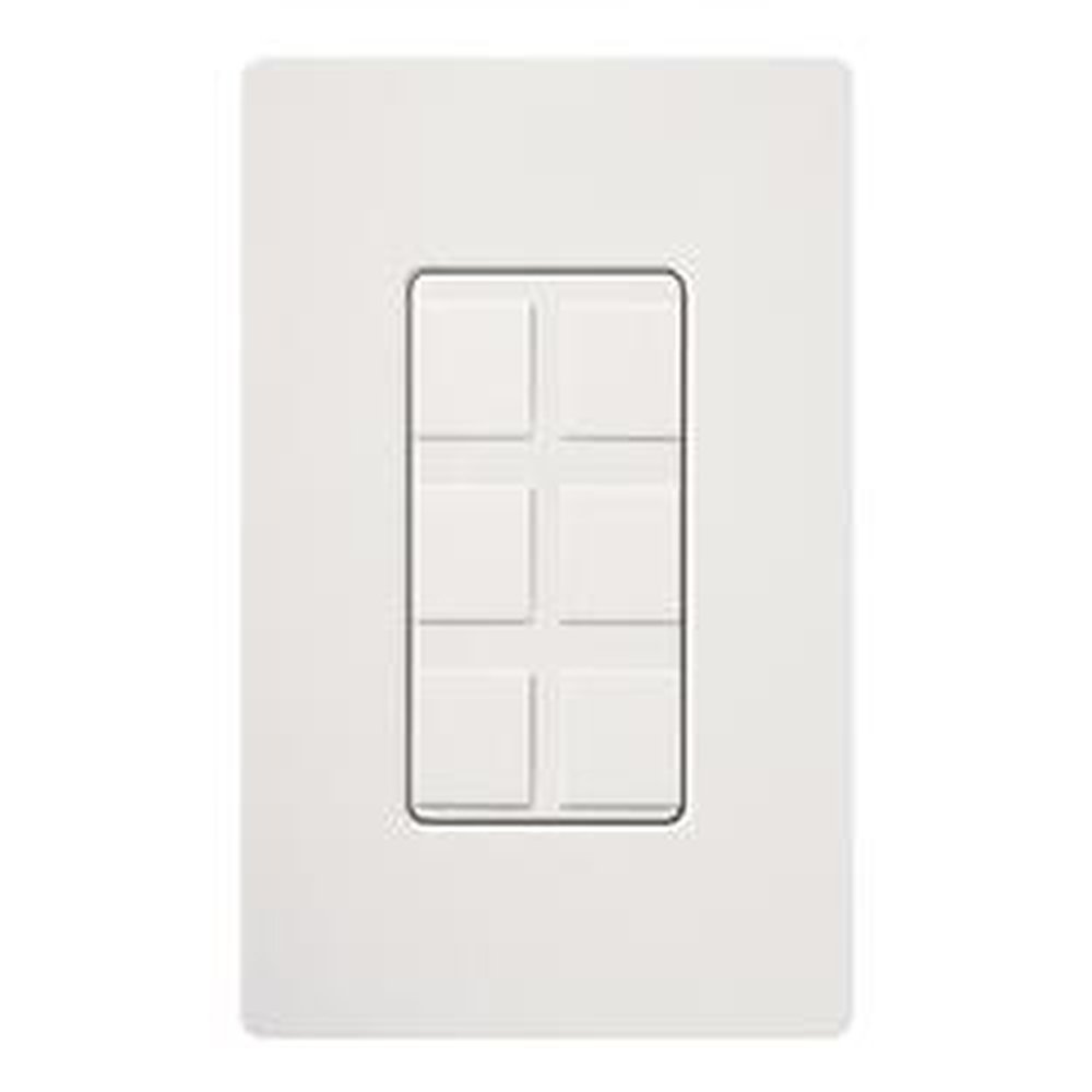CA-6PF-WH LUTRON CLARO SIX PORT