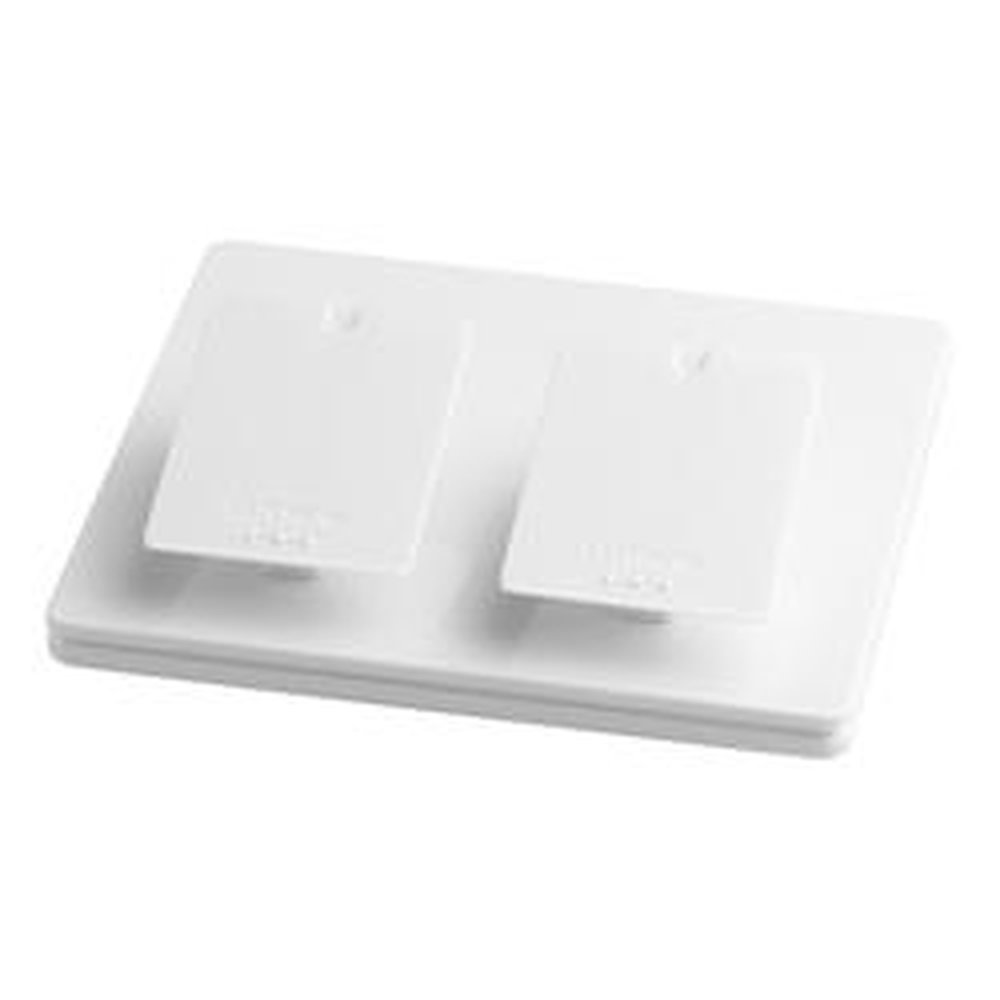L-PED2-WH LUTRON DUAL MOUNT