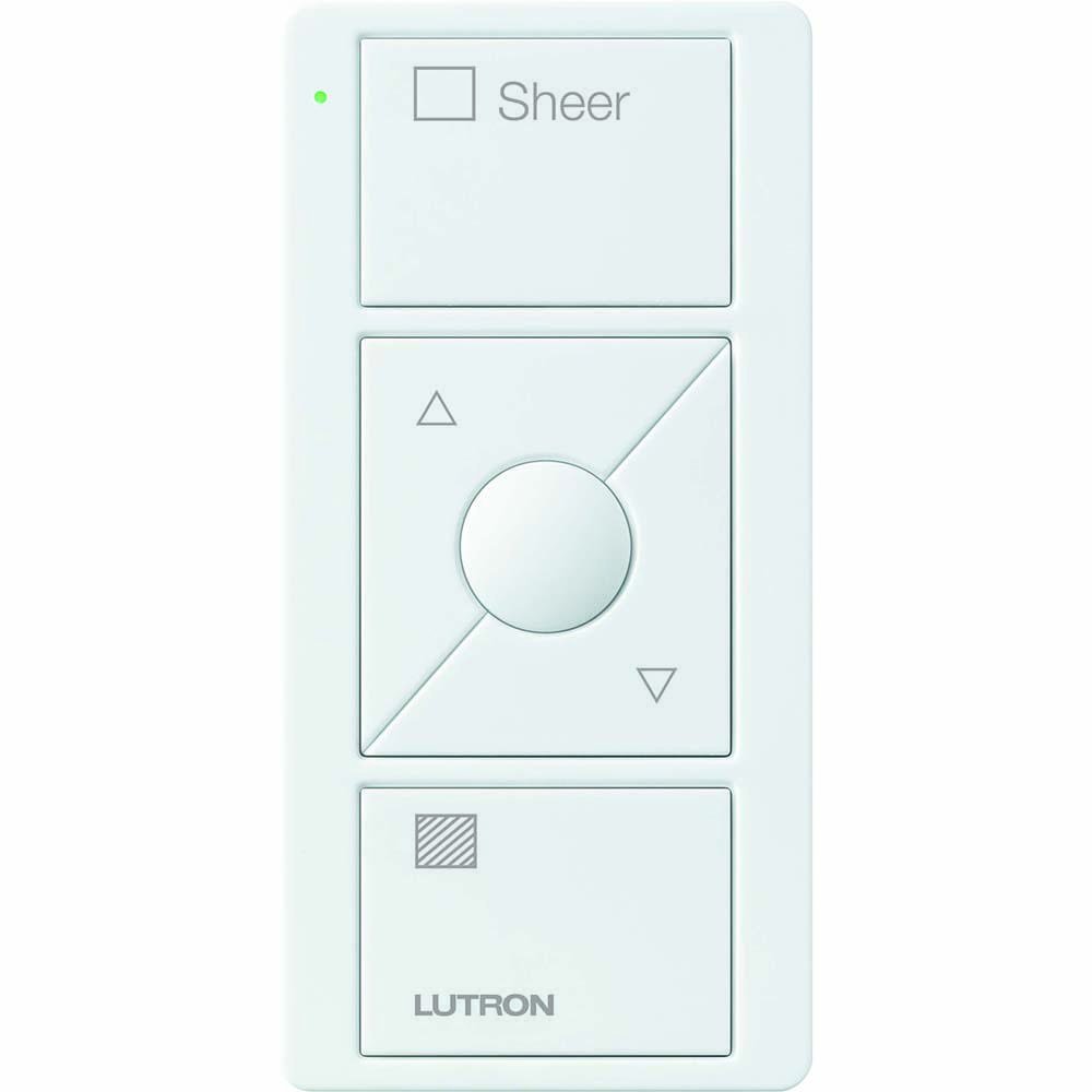 PJ2-3BRL-GWH-S04 LUTRON PICO RF 434 W LED 3BRL GLOSS WH SHEER
