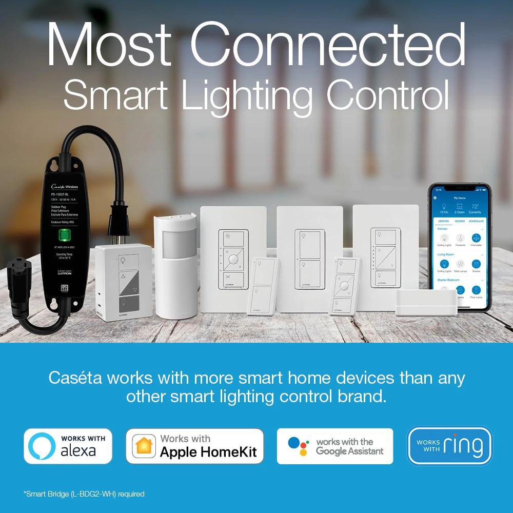P-BDG-PKG1WS LUTRON SWITCH STAR