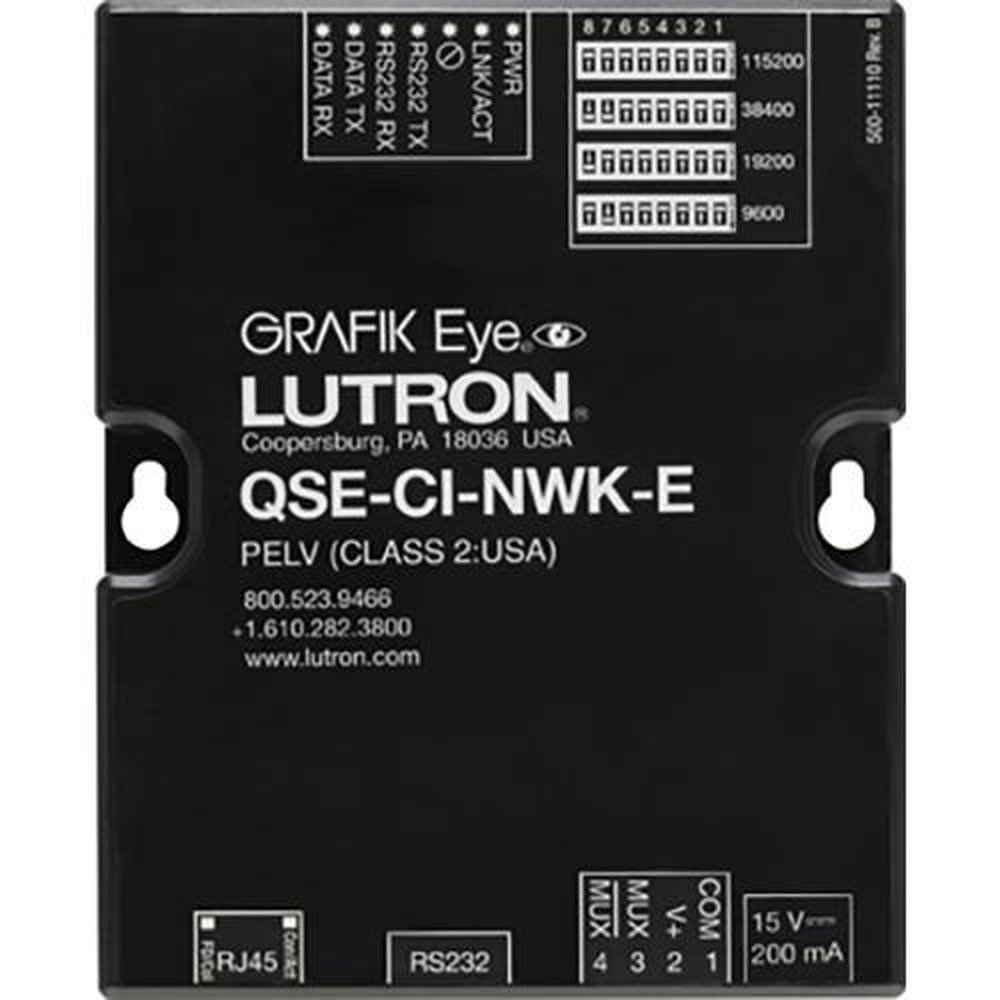 QSE-CI-NWK-E LUTRON GRAFIK EYE QS