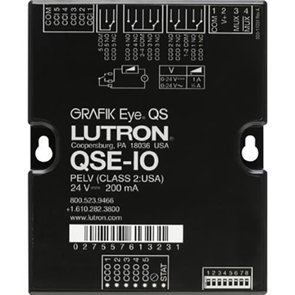 QSE-IO LUTRON CONTROL INTERFACE