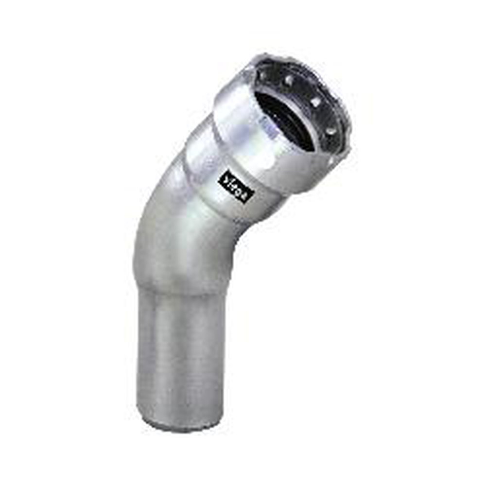 95090 1 MEGAPRESS T304 SS 45 STREET ELBOW FKM SEAL