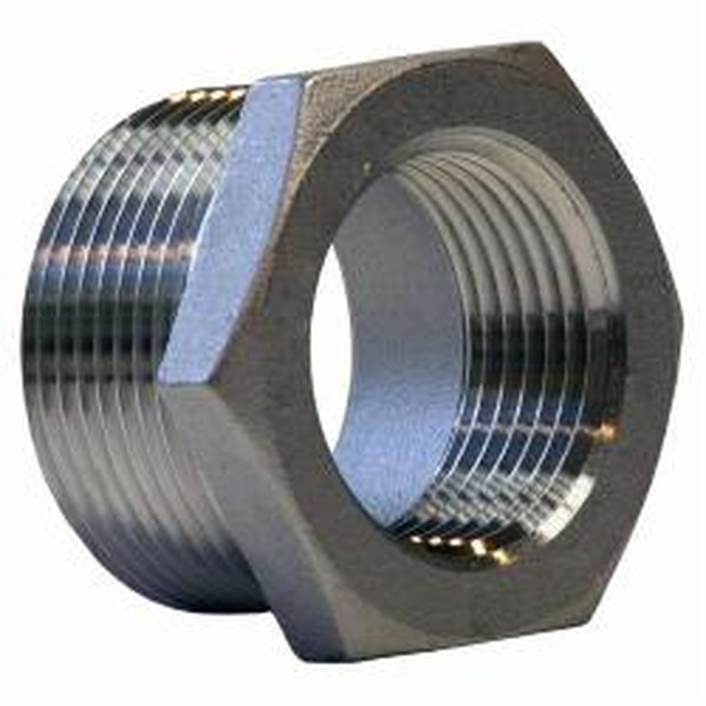 (I) 1-1/2X3/4 T304 SS HEX BUSHING