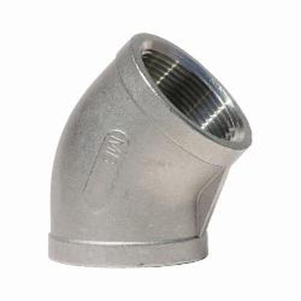 (I) 1-1/2 T304 SS SP114 THD 45 ELBOW M402-24
