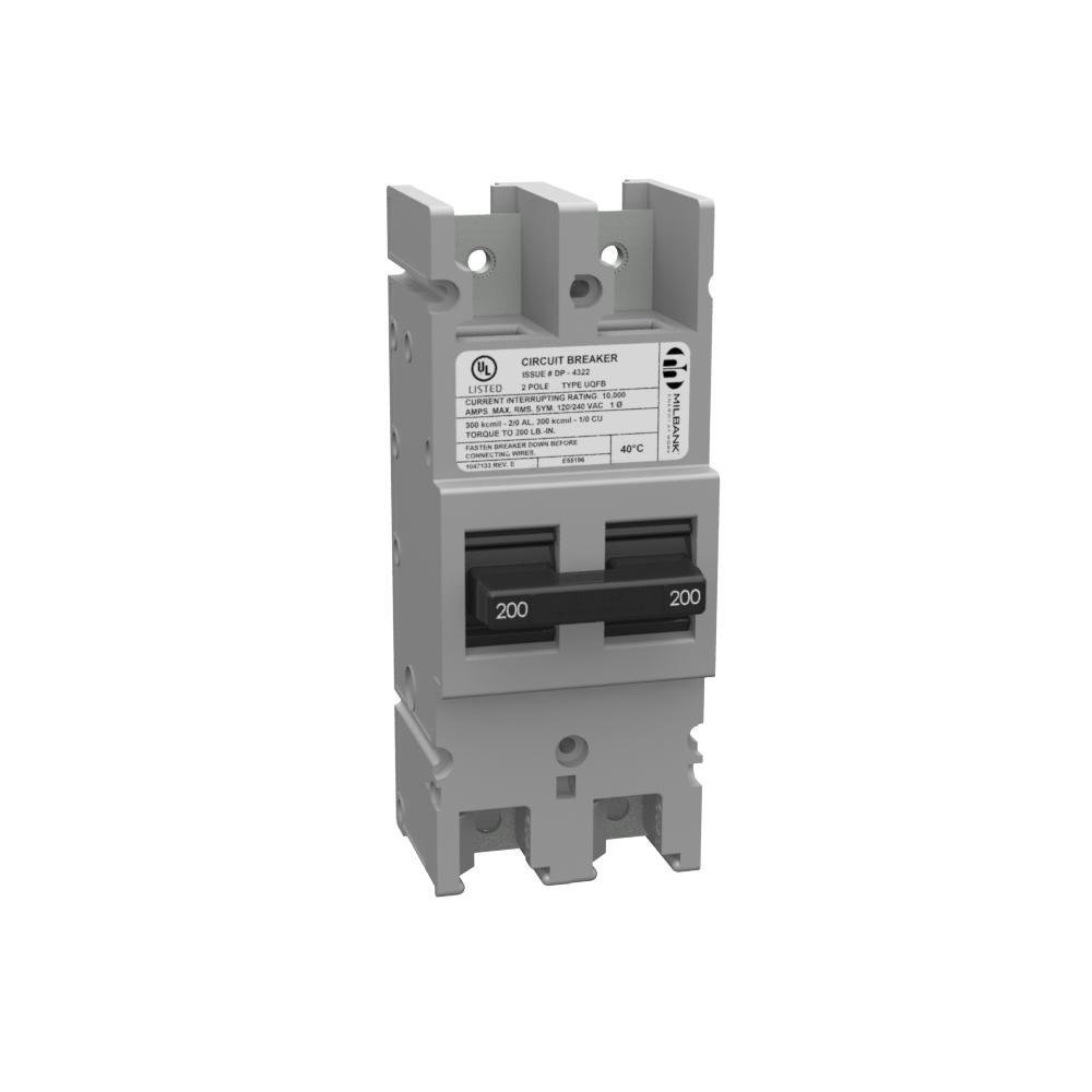 UQFB-A-200-X1 MILBANK 200A 4T RL 2P