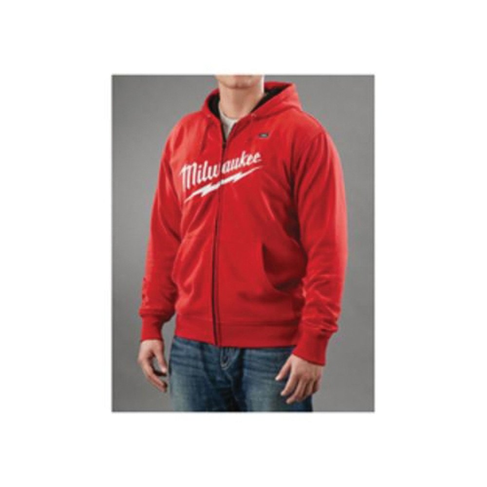 2370-L MILWAUKE RED HEATED HOODIE