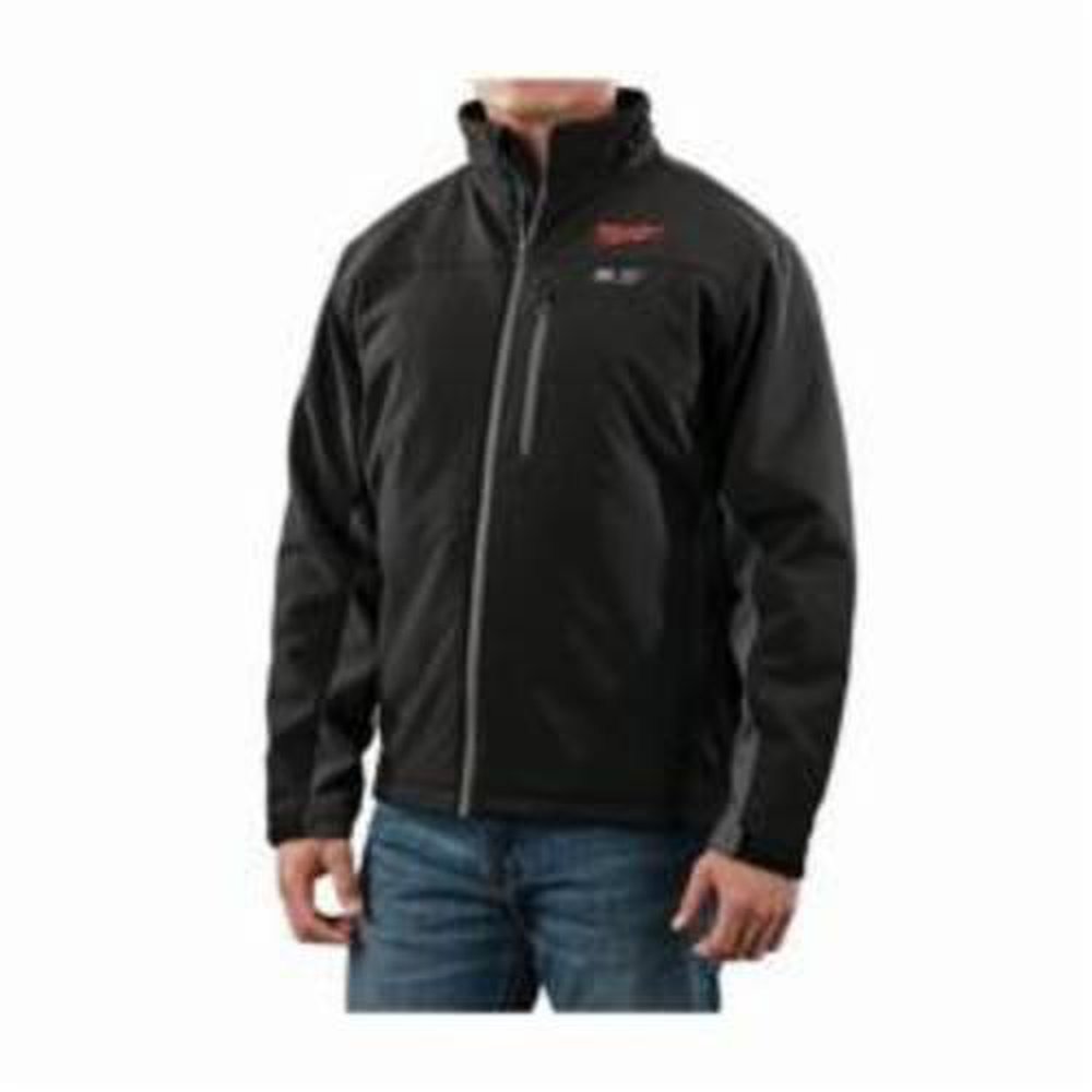 2395-L MILWAUKE BLK HEATED JACKET