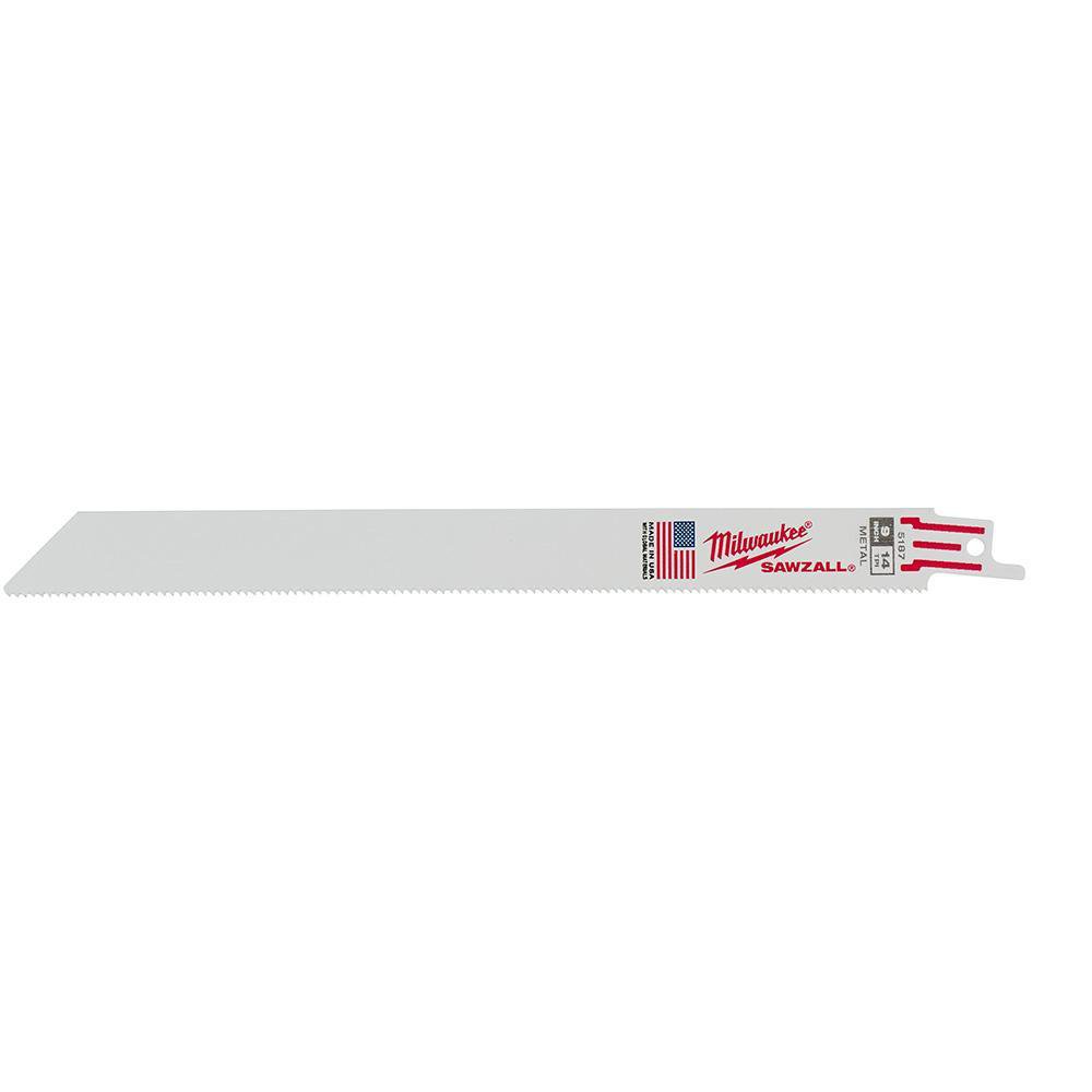 48-01-6187 MILWAUKE 9" 14 TPI SAWZALL BLADES (50)