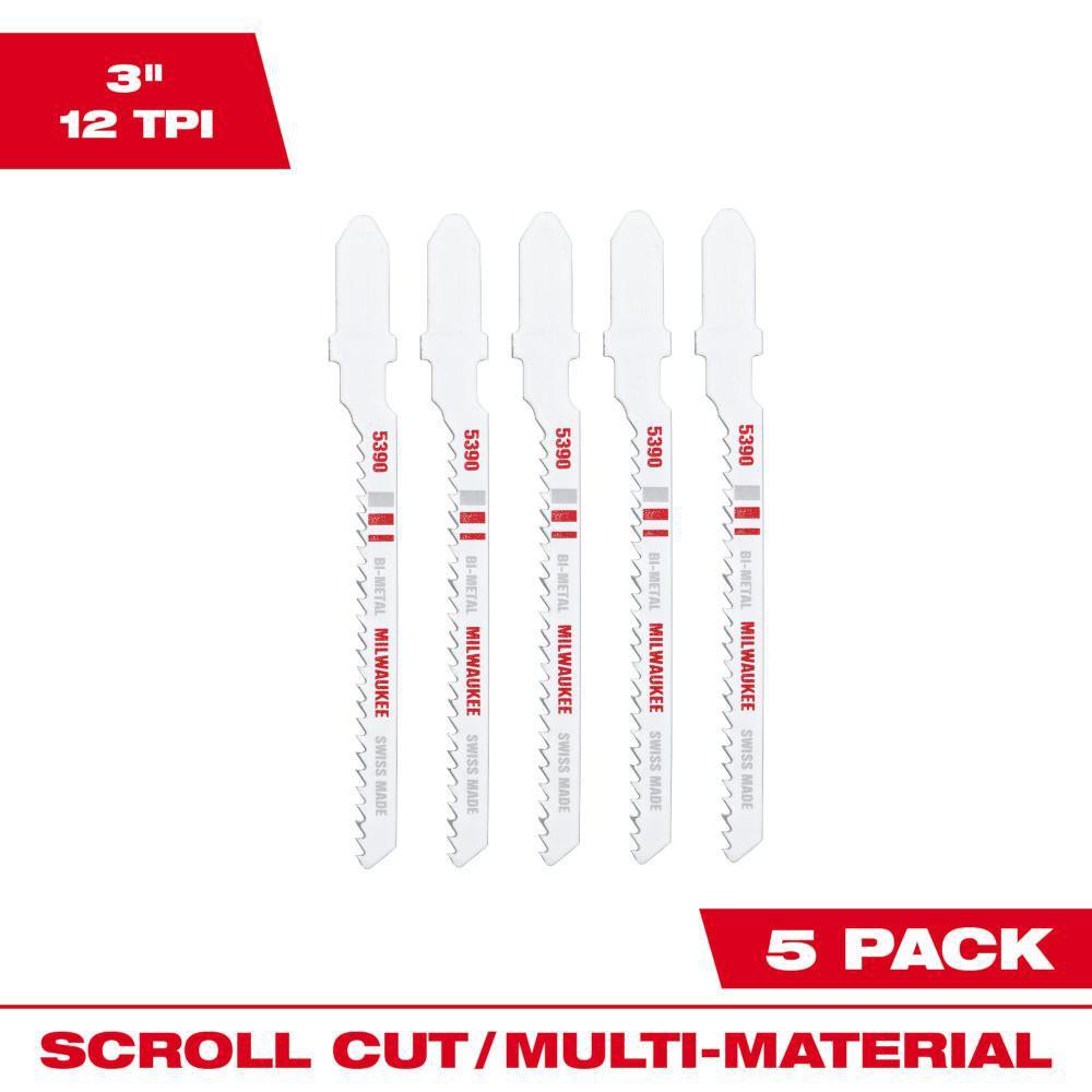 48-42-5390 MTA 3^ 12T SHANK 5PK MIL