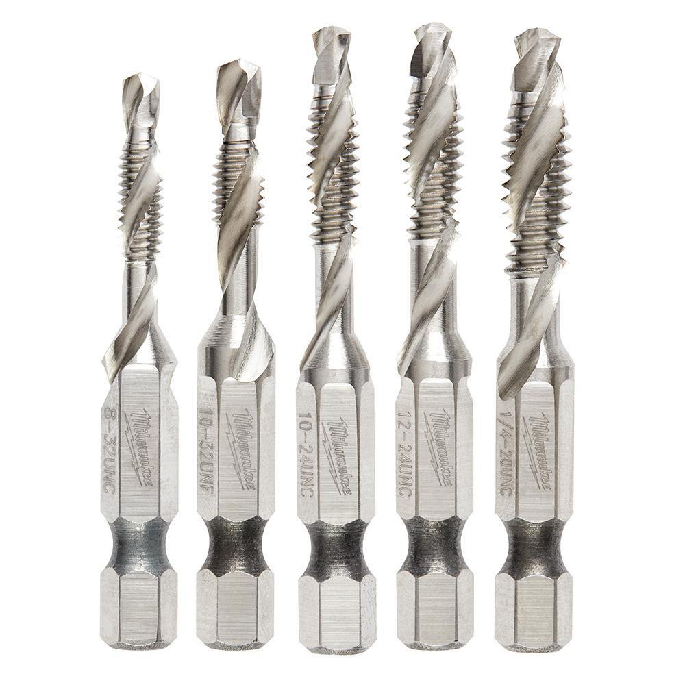 48-89-4874 MILWAUKE 5 PC. SAE DRILL