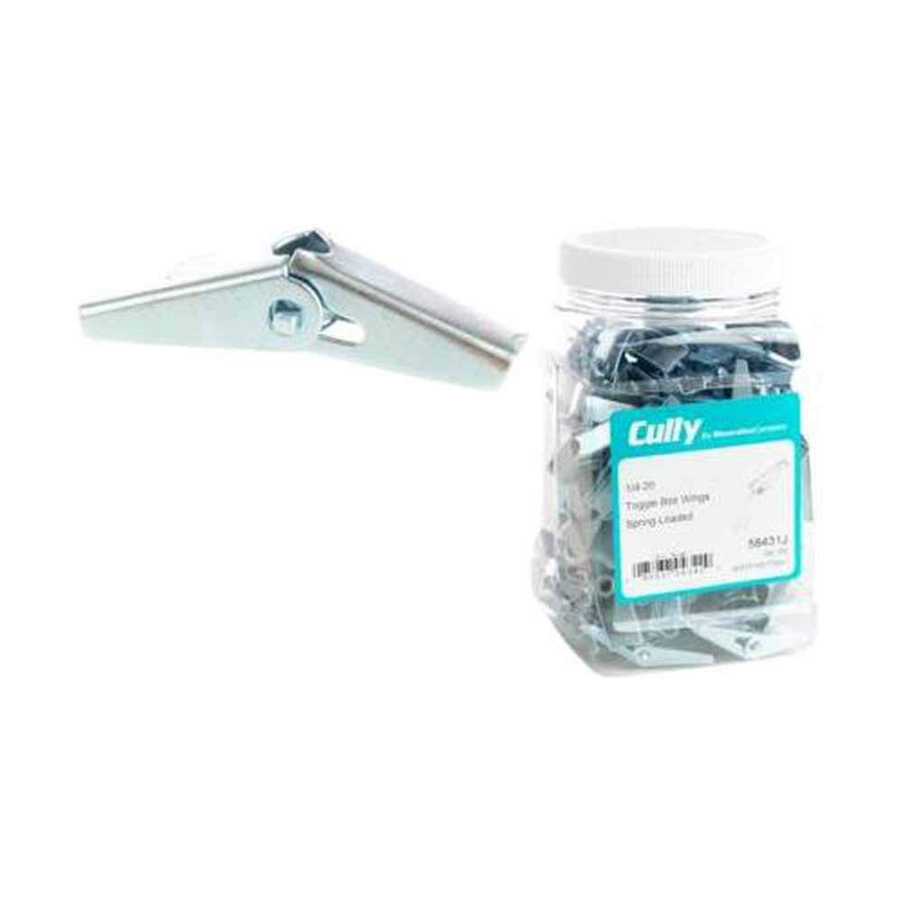 58431 CULLY 1/4-20 TOGGLE BOLT WING