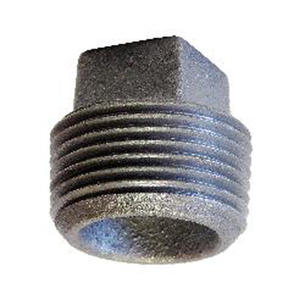 (D) 3/4 GALV SQ HEAD PLUG STL