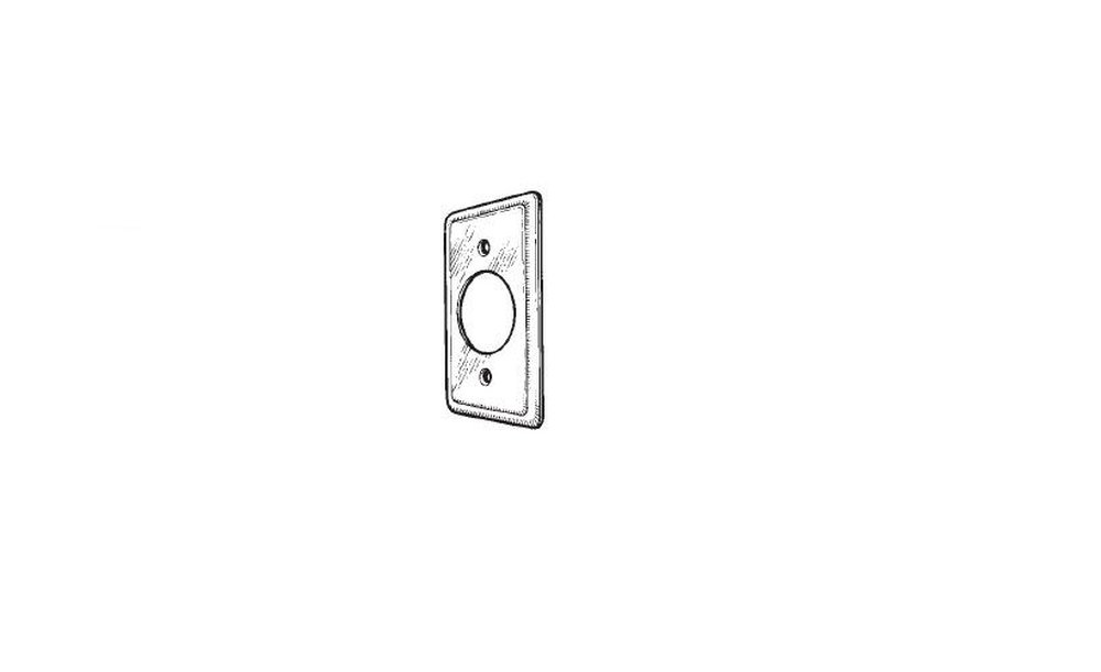 MULBERRY 10003 SINGLE RECEPTACLE
