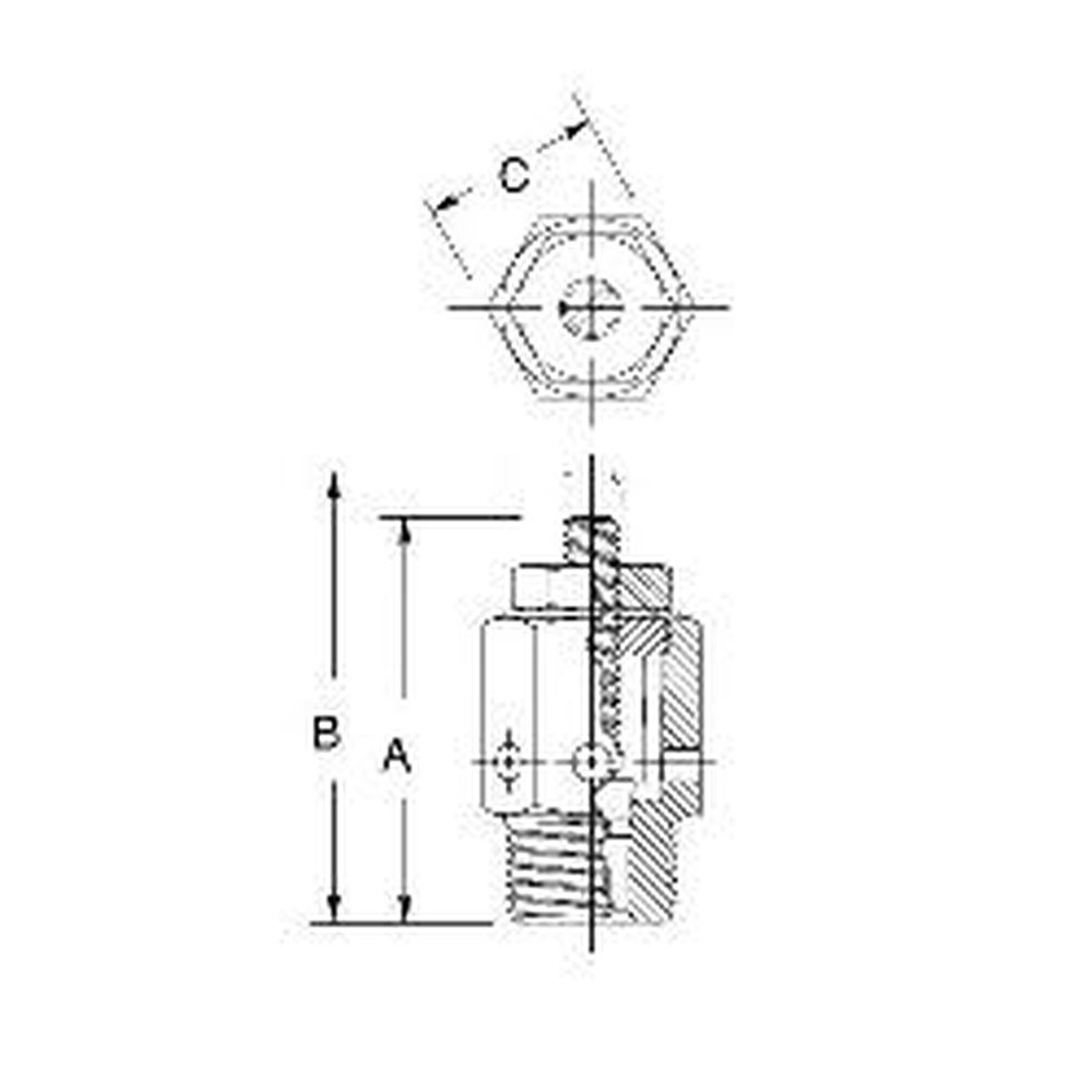1/2 NUMATICS A4MN SPEED CONTROL MUFFLER