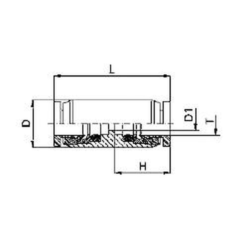 1/4 NUMATICS INB100-104-000 TUBE UNION STRAIGHT