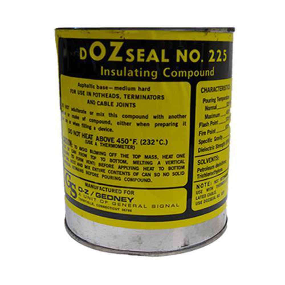 OZ GEDNEY DOZ-225-Q COMPOUND ..