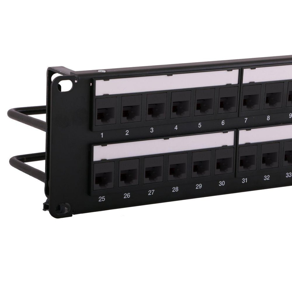HPJ6A48 HUB 6A 48 PORT PATCH PANEL