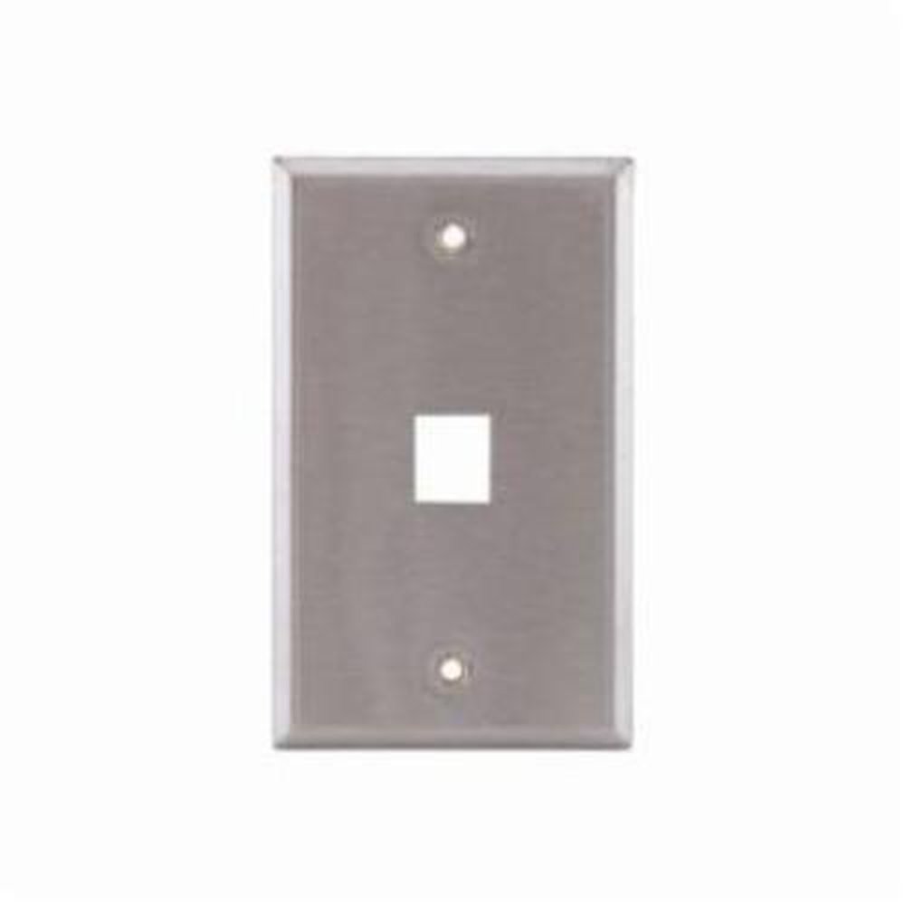 SSF11 HUBBELL SINGLE GANG STAINLESS