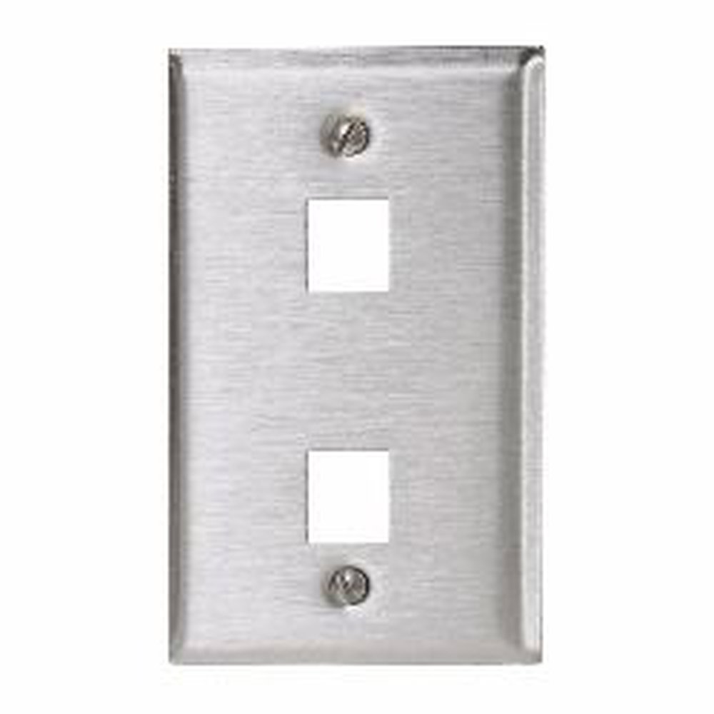 SSF12 HUB 2 PORT STAINLESS STEEL