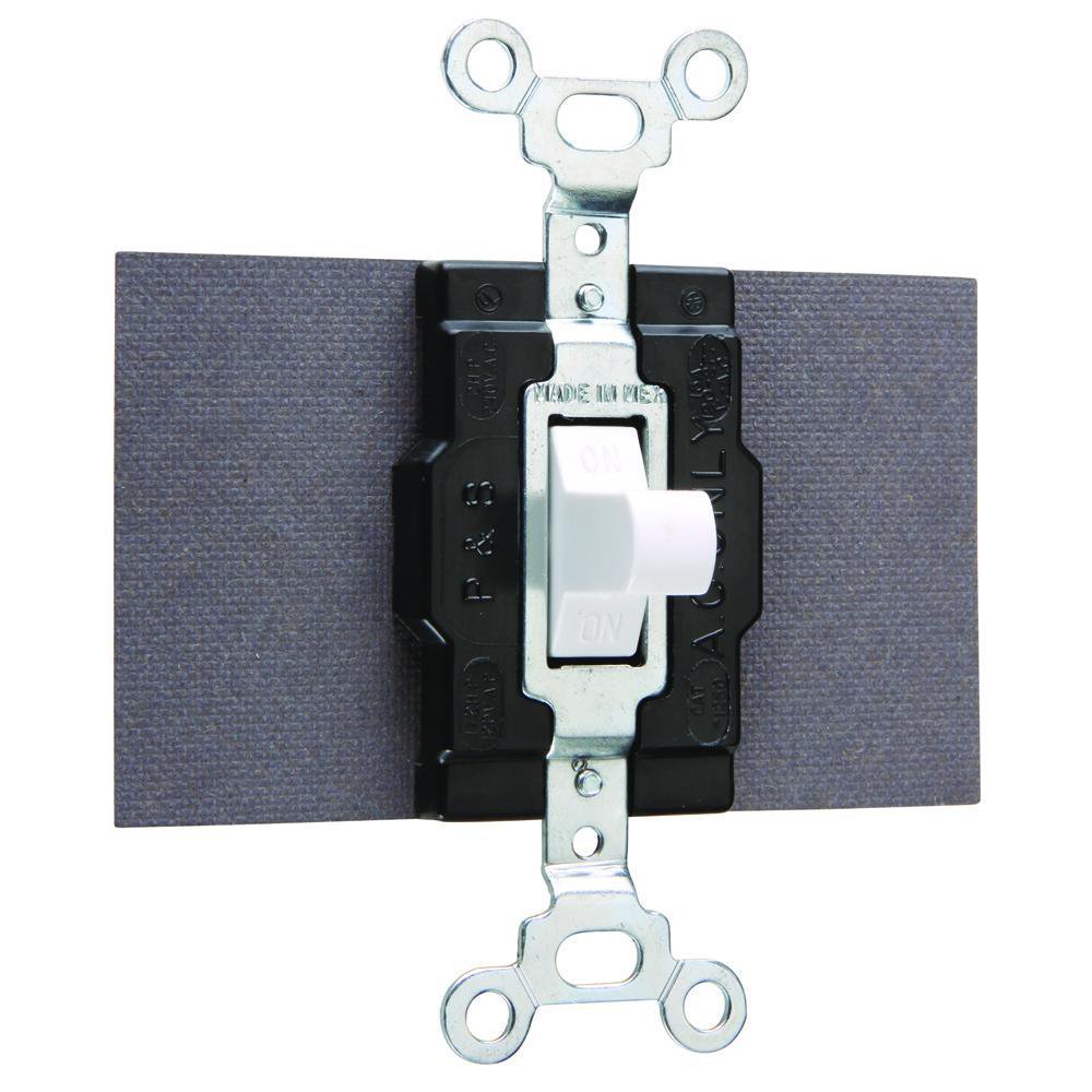 1250W P&S WHITE SPDT SW3POS.CTR.OFF
