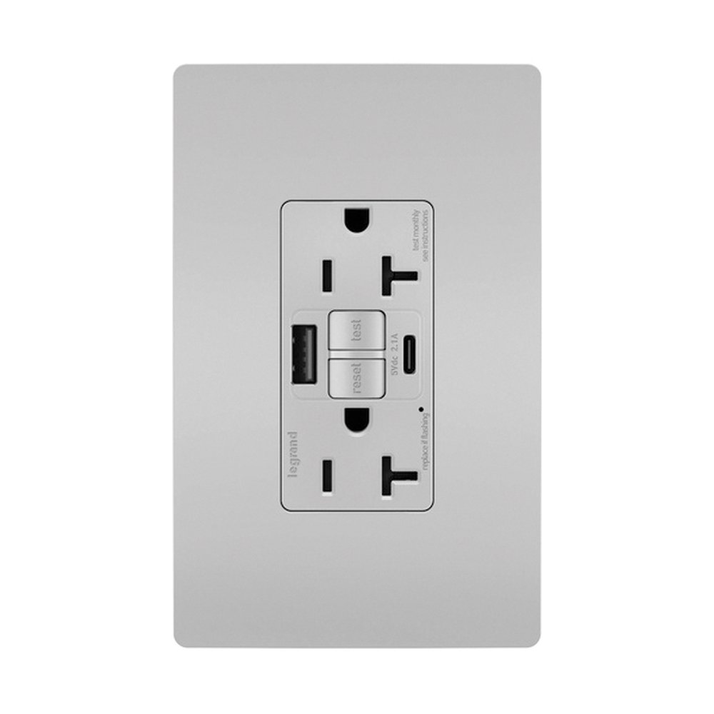2097TRUSBACGRY P&S SELF-TEST GFCI