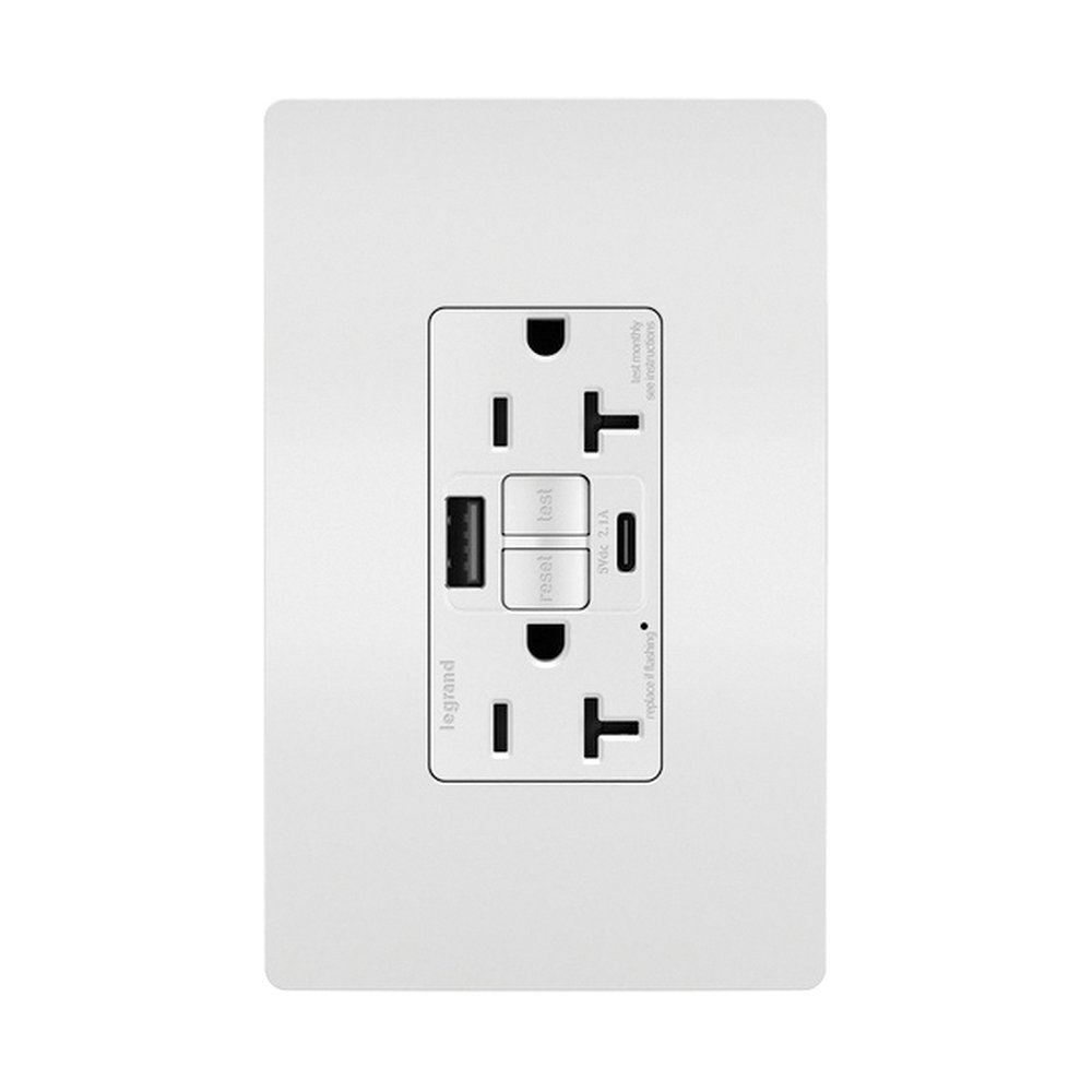 2097TRUSBACWC4 P&S SELF-TEST GFCI